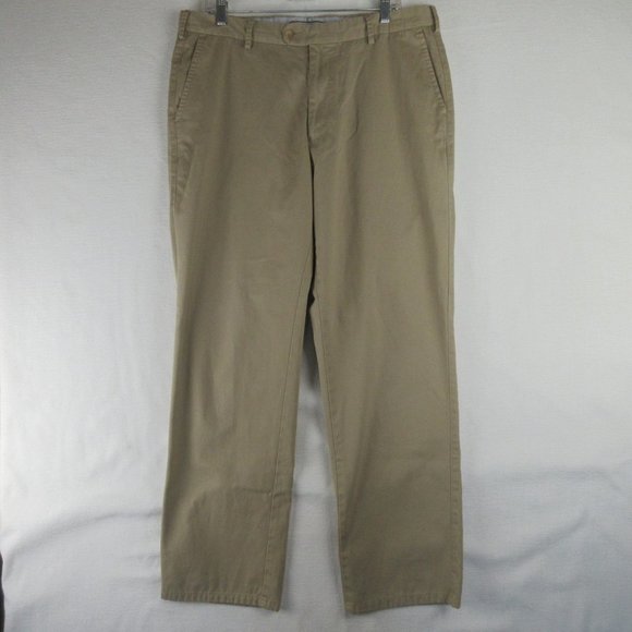 Peter Millar Other - Peter Millar Straight Leg Chino Size 36 Flat Front Khakis